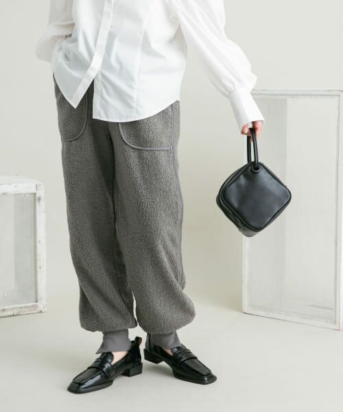 ＊＊KBF / ケービーエフ その他パンツ | ボアイージーパンツ（GRAY）