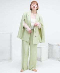 オープンスリーブテーラードジャケット