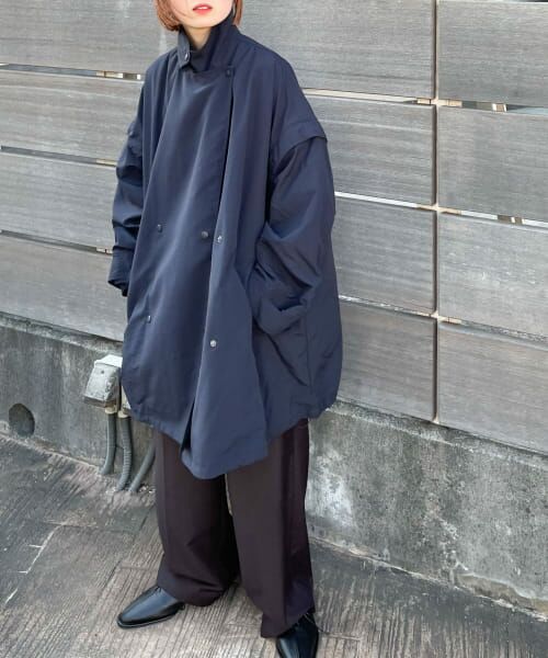 セール】 ステンカラーBIGポンチョ （ポンチョ）｜＊＊KBF