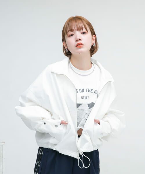 ＊＊KBF / ケービーエフ ブルゾン | スタンドカラーZIPブルゾン（OFF）