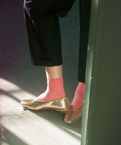 ＊＊KBF / ケービーエフ パンプス | スパンコールパンプス（GOLD）