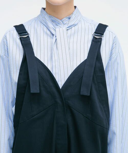 新品 KBF BACKベルトVネックサロペット 36 オールインワン KBF（ケイビーエフ）の「BACKベルトVネックサロペット