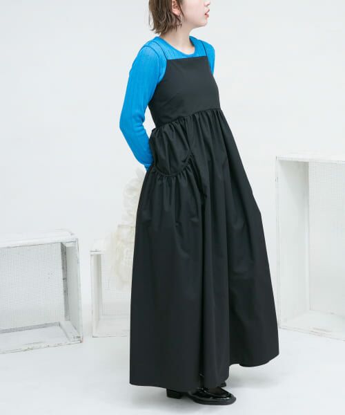 ワンピース KME セール】 ギャザーポケットキャミワンピース （ワンピース