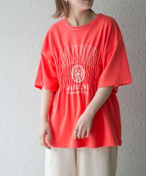 ＊＊KBF / ケービーエフ Tシャツ | シャーリングBIGTEE（FLAMINGO）
