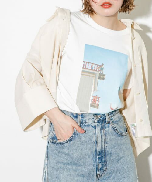 ＊＊KBF / ケービーエフ Tシャツ | フォトプリントTEE（OFF）