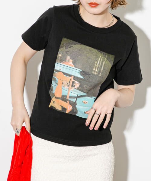 ＊＊KBF / ケービーエフ Tシャツ | フォトプリントTEE（BLACK）