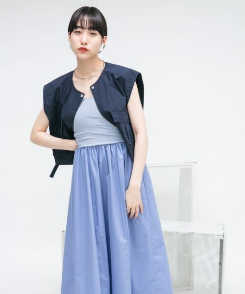 ＊＊KBF / ケービーエフ ワンピース | ベアワンピース（FOG BLUE）