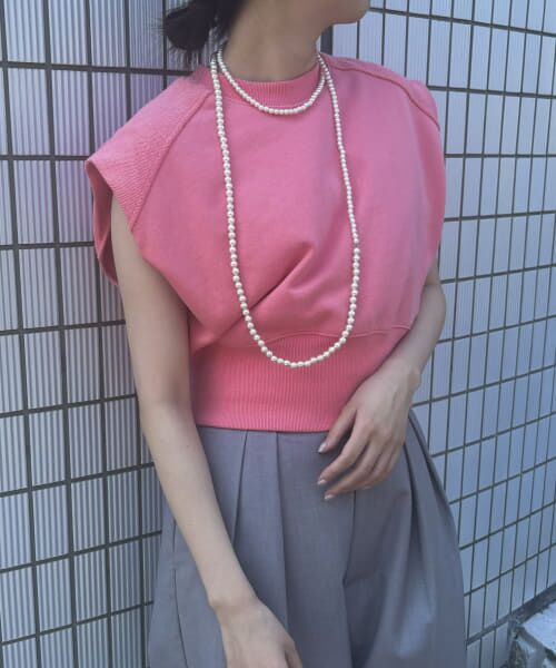 ＊＊KBF / ケービーエフ スウェット | ショルダータックスウェット（PINK）