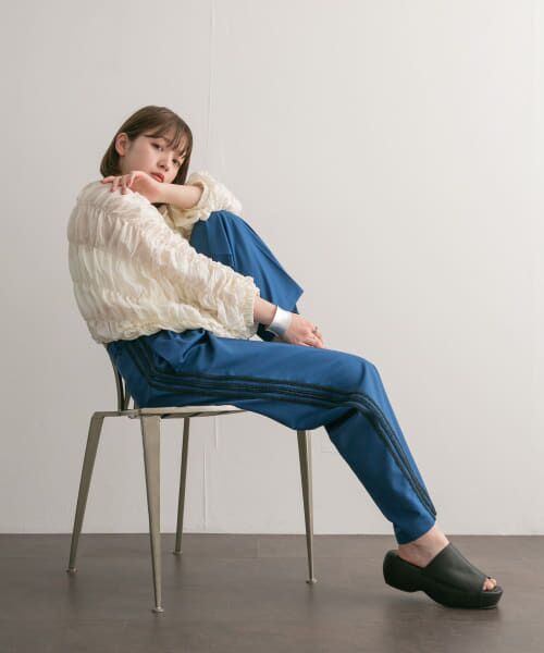 ＊＊KBF / ケービーエフ その他パンツ | 『2サイズ展開』ブレードラインタックパンツ（BLUE）