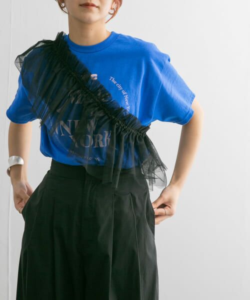 ＊＊KBF / ケービーエフ その他小物 | マルチWAYチュールつけ襟（BLACK）