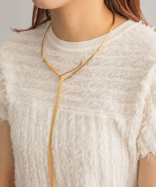 ＊＊KBF / ケービーエフ ネックレス・ペンダント・チョーカー | ロングチェーンチョーカー（GOLD）