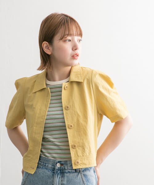 ＊＊KBF / ケービーエフ シャツ・ブラウス | コンパクトブラウス（BEIGE）