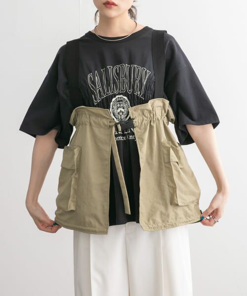 ＊＊KBF / ケービーエフ ベスト | 2WAYハンティングベスト（KHAKI）