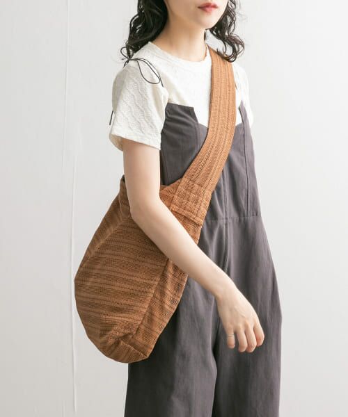 ＊＊KBF / ケービーエフ ショルダーバッグ | BIGショルダーBAG（BROWN）