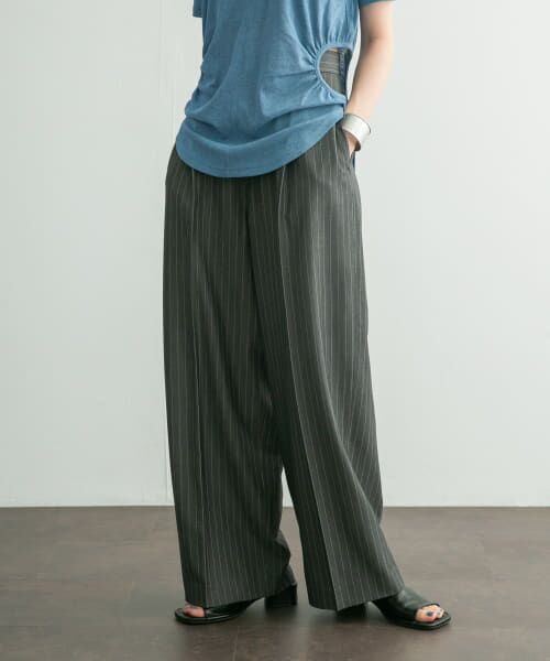 ＊＊KBF / ケービーエフ その他パンツ | ダブルループベルトスラックス（CHARCOALst）