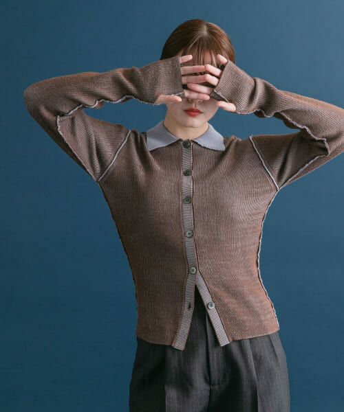 かぐれ　コットンハイゲージポロニット かぐれ コットンハイゲージポロニット かぐれ コットンハイゲージポロ