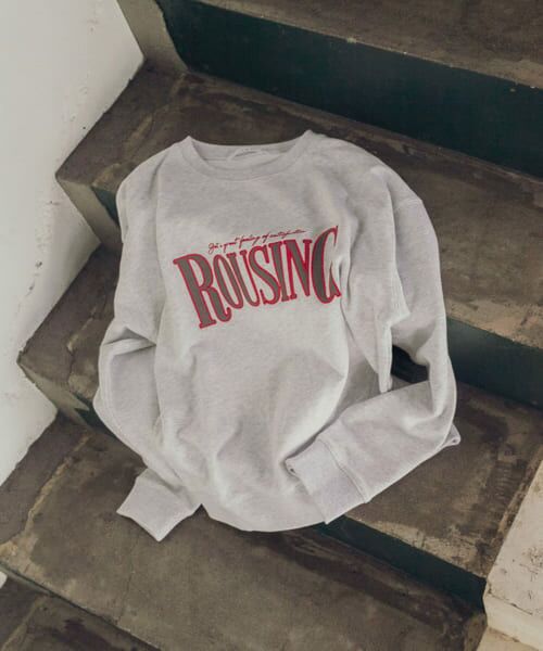 ＊＊KBF / ケービーエフ スウェット | カレッジロゴスウェット（TOP GRAY）