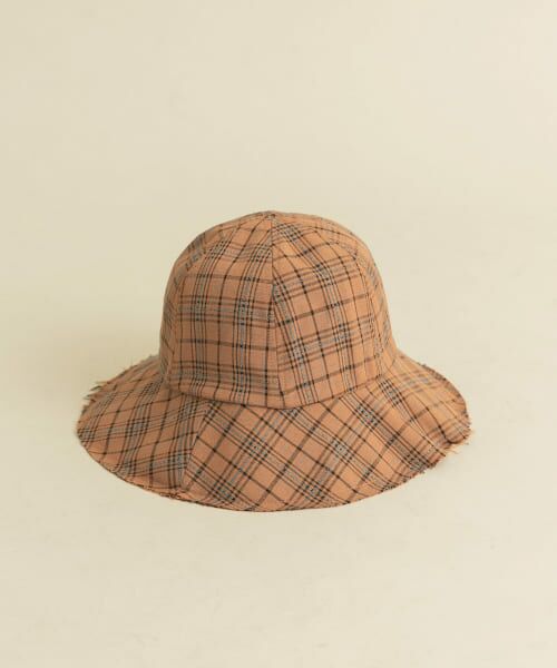 ＊＊KBF / ケービーエフ ハット | メトロチェックHAT（BROWN）