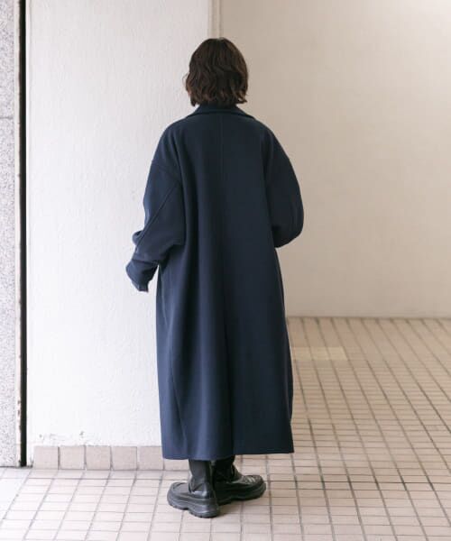 plantation  ロングコート　ネイビー plantation ロングコート ネイビー Plantation 「Plantation