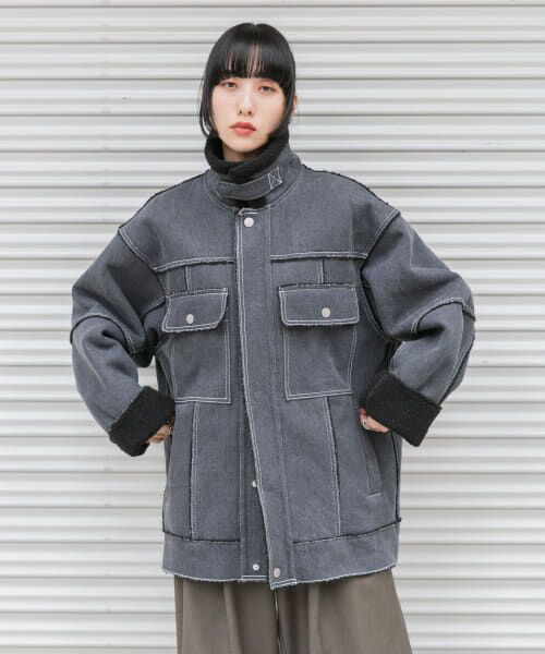 OKAMOTO'S KNO WHERE ボアジャケット М 新品 OKAMOTO'S KNO WHERE ボアジャケット М 新品