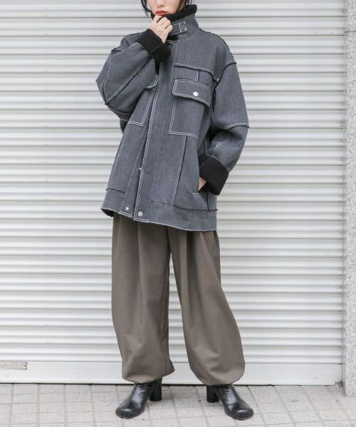 セール】 オーバーサイズボアジャケット （その他アウター