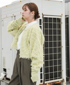2WAYフリンジカーディガン