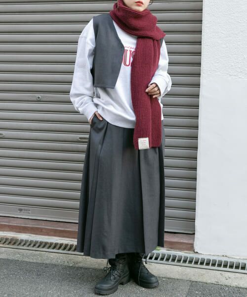 ＊＊KBF / ケービーエフ ワンピース | ベストセパレートワンピース（CHARCOAL）