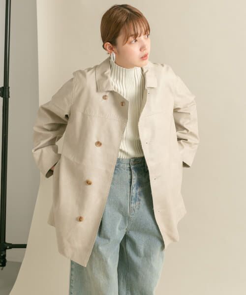 mahf ブルゾンジャケット ストライプ ウエア 美品 SLY ブルゾン アウター 「2025AW」WASHED PUFFER BZ ウォッシュ