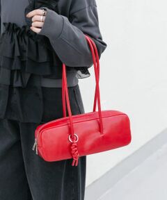 チャーム付きロングショルダーBAG