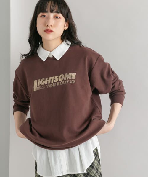 ＊＊KBF / ケービーエフ Tシャツ | ピーチスキンロンTEE（BROWN）