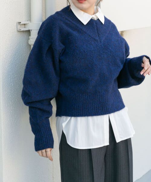 KBF - かな様ご専用です☆KBF ワイドVネックカーディガン🌸 TOP