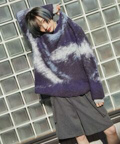 ギャラクシーシャギーニット