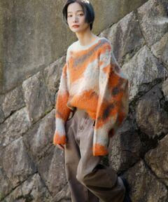 ギャラクシーシャギーニット