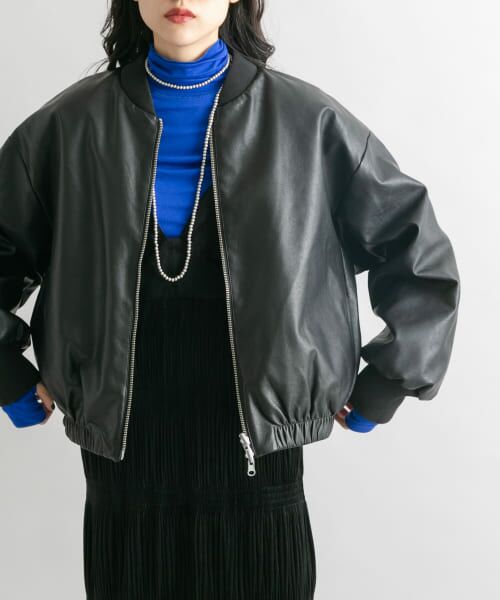 ＊＊KBF / ケービーエフ ブルゾン | リバーシブルブルゾン（BLACK）