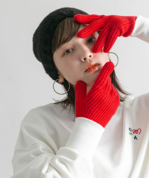 ＊＊KBF / ケービーエフ 手袋 | バイカラーグローブ（RED）