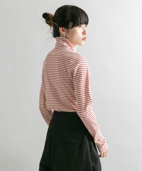 セール】 タートルホックボーダートップス （Tシャツ）｜＊＊KBF