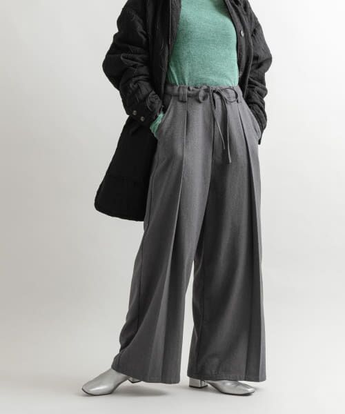 ＊＊KBF / ケービーエフ その他パンツ | ディープタックパンツ（CHARCOAL）