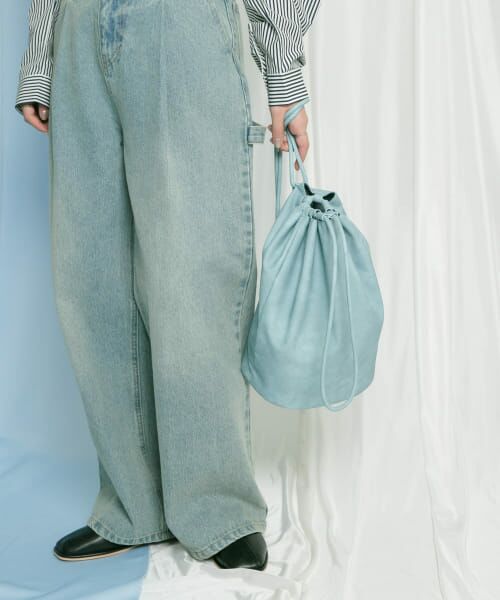 ＊＊KBF / ケービーエフ ショルダーバッグ | ワンショルダーボンサック（L.BLUE）