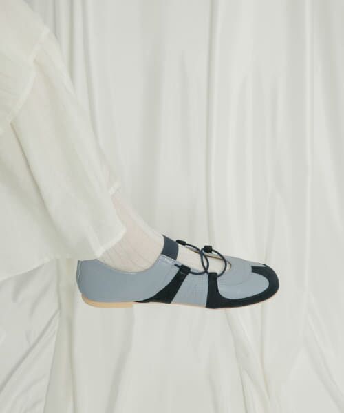 【新品未使用】KBF スニーカー フラットバレエスニーカー シルバー　サイズ37 セール】 フラットバレエスニーカー （スニーカー）｜＊＊KBF