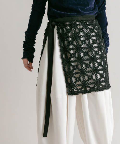 ＊＊KBF / ケービーエフ スカート | レースラップスカート（BLACK）