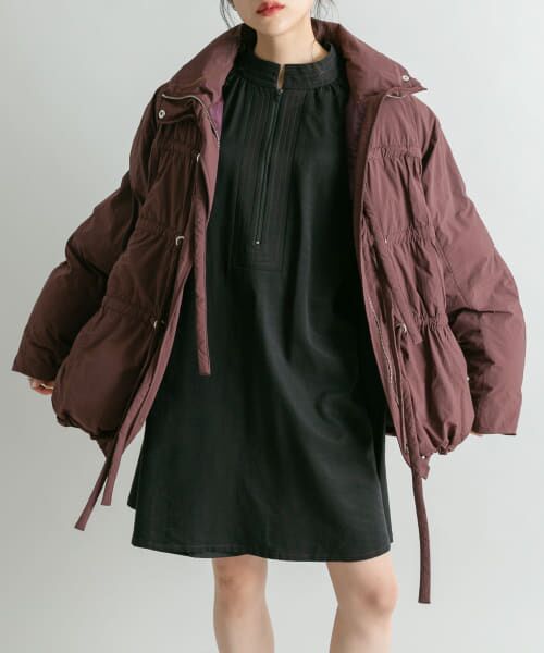 ワンピース AKIE AKIRANAKA/アキラナカ】別注 Suvi gusset jersey dress BK