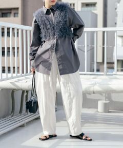 シアーフリルSETシャツ