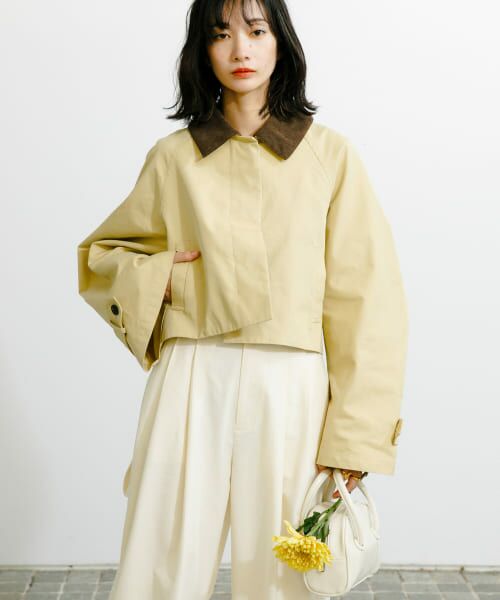 新品 KBF BACKフレアショートジャケット KBF｜BACKフレアショートジャケット | Rakuten Fashion(楽天