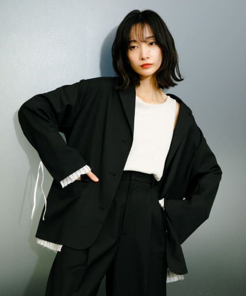 レイヤードデザインジャケット セール】 レイヤードデザインジャケット （テーラードジャケット