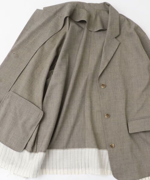 KBF レイヤードデザインジャケット KBF（ケイビーエフ）の「レイヤードデザインジャケット