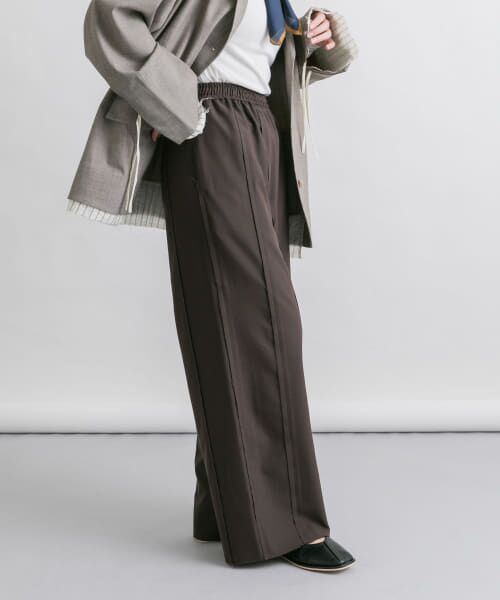 ＊＊KBF / ケービーエフ その他パンツ | 切替イージーパンツ（D.BROWN）