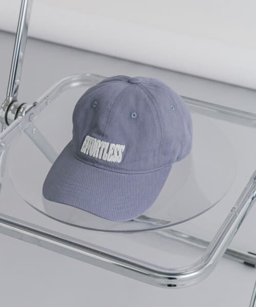 ＊＊KBF / ケービーエフ キャップ | チェーンステッチエンブロイダリーCAP（BLUE）