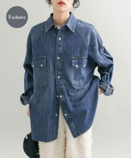 ＊＊KBF / ケービーエフ シャツ・ブラウス | 『別注』Lee101×KBF　SHIRTS（DARK USED）