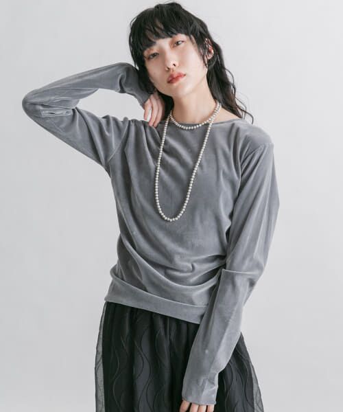 ジョンリンクス 今季新作 バッグシアーリブTシャツ