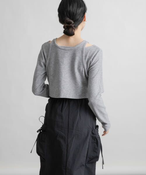 ＊＊KBF / ケービーエフ Tシャツ | ベストSETロンTEE（GRAY）